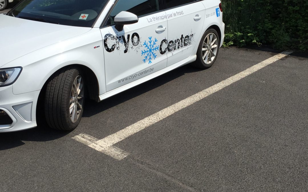 Lettrage voiture Cryo Center