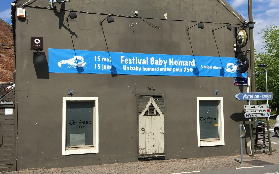 Bâches pour le festival du baby homard
