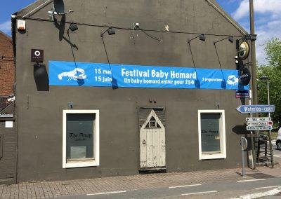 Bâches pour le festival du baby homard